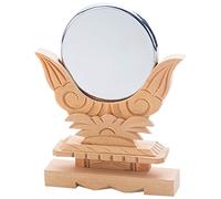 Kamidana no Sato Shinto Tool Shrine Mirror 2 Size 11.5 (Height) - 9 (Width) - 6φ (Mirror Part) cm