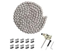 KAMIER 25H Drive Roller Chain 132L Master Links Breaker for Razor MX500 MX650 SX500 Mcgrath Dirt Rocket Bike Kids Electric Off Road Motocross Mini Pit Bike Gas Scooter Moped Super Pocket Bike Parts