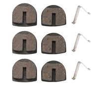 KAMIER Rounded Front Rear Disc Brake Pads Replacement for Razor MX650 MX500 SX500 Mcgrath Dirt Rocket Bike 4 Wheeler ATV Dirt Quad RSF650 Kids Electric Motorcycle Scooter YK2 Flame Brake Caliper Parts