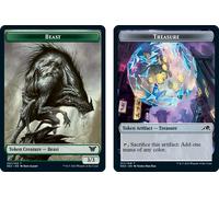 Kamigawa: Neon Dynasty Commander - Beast / Treasure Token | Kamigawa: Neon Dynasty Commander