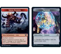 Kamigawa: Neon Dynasty Commander - Smoke Blessing / Treasure Token | Kamigawa: Neon Dynasty Commander