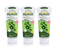 Kamill 3 x 100 ml Classic Hand & Nail Cream with Organic Camomile and Bisabolol | Germany