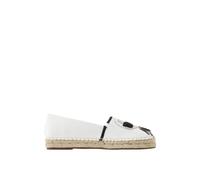 Kamini Karl Iconic Slip On - female - Karl Lagerfeld - Espadrilles - White - 7 UK - Shoes 7 UK