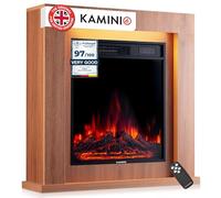 KAMINIO® Matti MODERN 32 Oak Electric fire and surround with heater