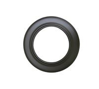 Kamino Flam Flue Rosette Cast-Grey Steel Screen Fireplace Rosette with Heat Resistant Senotherm Coating, Rosette tested in accordance with EN 1856, Dimensions: Approximately Diameter: 150 mm.