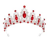 Kamirola - Queen Crown and Tiaras Princess Crown for Women and Girls Crystal Headbands for Bridal, Princess for Wedding and Party(01), M, Alloy Metal, Crystal