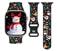 Kamita Christmas Watchband for Apple Watch Straps 49mm 46mm 45mm 44mm
