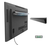 KAMIWI No Drill Drywall TV Mount, No Stud TV Wall Bracket for 32-75 Inch Most Brand TVs up to 68KG, Easy Install no Stud Studless TVs Wall Mount, Included All Hardware-level bubble meter