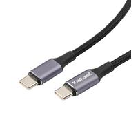 KamKorda 2m USB C to USB C Cable | 2m | 1 Pack | usbc to usbc cable 60W | for iPhone 15 Samsung Galaxy S23 MacBook Pro 2021 iPad Air 5