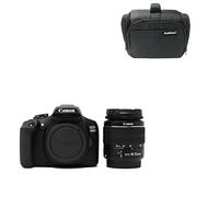 KamKorda Camera Bag + 2000D DSLR Camera + 18-55 III Lens Black, 24.1MP APS-C CMOS Sensor, Built-In Wi-Fi with NFC + 2 Year Warranty