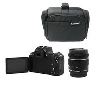 KamKorda Camera Bag + 250D DSLR Camera + 18-55 f/4-5.6 Lens, 24.1 megapixels, APS-C / 22.3 x 14.9 mm CMOS sensor, Touchscreen, UHD 4K Video, Built-in WiFi/Bluetooth + 2 Year Warranty