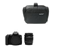 KamKorda Camera Bag + 250D DSLR Camera + 18-55 f/4-5.6 Lens, 24.1 megapixels, APS-C / 22.3 x 14.9 mm CMOS sensor, Touchscreen, UHD 4K Video, Built-in WiFi/Bluetooth + 2 Year Warranty