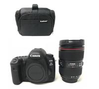 KamKorda Camera Bag + 5D Mark IV DSLR Camera + EF 24-105mm f/4L IS II USM lens, 30.4MP Full-Frame CMOS Sensor, DIGIC 6+ Image Processor