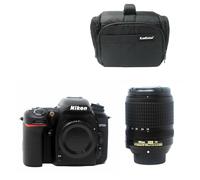 KamKorda Camera Bag + D7500 DSLR Camera + AF-S 18-140mm VR, 20.9MP DX-Format CMOS Sensor, EXPEED 5 Image Processor, 4K UHD Video, 3.2" Tilting Touchscreen LCD + 2 Year Warranty Black