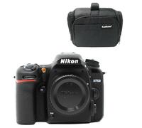 KamKorda Camera Bag + D7500 DSLR Camera Body, 20.9MP DX-Format CMOS Sensor, EXPEED 5 Image Processor, 4K UHD Video, 3.2" Tilting Touchscreen LCD + 2 Year Warranty