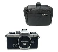 Kamkorda Camera Bag + OM-3 Mirrorless Camera, 20MP Stacked BSI Live MOS MFT Sensor, TruePic X Engine, 3.0" 1.62m-Dot Swivel Touchscreen LCD + 2 Year Warranty