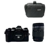 Kamkorda Camera Bag + OM-5 Mark II Mirrorless Camera + 14-150mm II lens, 20.4MP Live MOS Micro Four Thirds Sensor, TruePic IX Image Processor, 4K Video + 2 Year Warranty