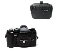 KamKorda Camera Bag + OM-5 Mirrorless Camera, 20.4MP Live MOS Micro Four Thirds Sensor, TruePic IX Image Processor, 4K Video + 2 Year Warranty