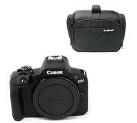 KamKorda Camera Bag + R100 Mirrorless Digital Camera Body Black, 24.1MP APS-C CMOS Sensor, 4K Video + 2 Year Warranty