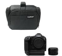 KamKorda Camera Bag + R3 Mirrorless Digital Camera + Adapter ] 24MP Full Frame CMOS Sensor, DIGIC X Image Processor, 6K60 Raw 4K120 10Bit Internal Video Vertical Grip Professional Photography