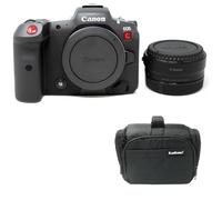 KamKorda Camera Bag + R5 C Mirrorless Cinema Camera + R Mount Adapter, Two Cameras in One Body: Photo + Cinema, 45MP Stills, Full-Frame 8K CMOS Sensor + 2 Year Warranty
