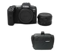 KamKorda Camera Bag + R5 Mirrorless Digital Camera Body + R Mount Adapter, 45MP Full-Frame CMOS Sensor, DIGIC X Image Processor, 8K30 Raw and 4K120 10-Bit Internal Video + 2 Year Warranty