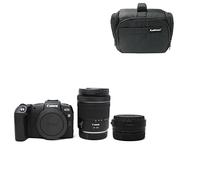 KamKorda Camera Bag + RP Mirrorless Digital Camera Body + EF R mount adapter + RF 24-105mm f/4-7.1 IS STM Lens, 26.2MP Full-Frame CMOS Sensor DIGIC 8 Image Processor