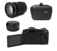 KamKorda Camera Bag + RP Mirrorless Digital Camera Body Only + EF R mount adapter, 26.2MP Full-Frame CMOS Sensor, DIGIC 8 Image Processor, UHD 4K and Full HD 1080 Video