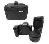 KamKorda Camera Bag + Z5 Mark II Mirrorless Digital Camera + Z 24-200 Lens + FTZ Adapter, 24.5MP FX-Format CMOS Sensor, Full Frame