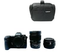 KamKorda Camera Bag + Z6 III Mirrorless Digital Camera with Z 24-70mm f/4 S Lens + FTZ II Mount Adapter Kit, 24.5MP Partially-Stacked CMOS Sensor, 6K Raw Video + 2 Year Warranty