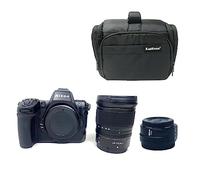 KamKorda Camera Bag + Z8 Mirrorless Digital Camera + Z 24-70mm f/4 S + FTZ II Mount Adapter, 45.7MP FX-Format Stacked CMOS Sensor, 8K30p and 4K120p Video + 2 Year Warranty