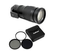 KamKorda Camera Lens 95mm Filter Kit with 200-500mm f/5.6E ED VR Lens - Full Frame Telephoto Zoom for Sports Events Landscapes and Portraits compatible with Nikon DSLR Cameras 2 Year Warranty