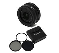 KamKorda Lens Filter Kit 46mm + Z DX 16-50mm f/3.5-6.3 VR Black Lens, Z-Mount Lens/DX Format, Stepping Motor AF System, Vibration Reduction Image Stabilization + 2 Year Warranty
