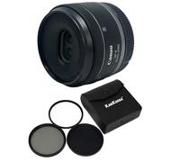 KamKorda Lens Filter Kit 58mm + RF-S 7.8mm f/4 STM Dual Lens | For Spatial Video, STM Stepping AF Motor, VR System + 2 Year Warranty