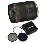 KamKorda Lens Filter Kit 67mm + RF 20mm f/1.4 L VCM Camera Lens, Full-Frame Format | f/1.4 to f/16, Ultra-Wide Hybrid Lens for Photo & Video + 2 Year Warranty