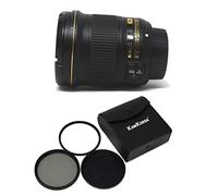 KamKorda Lens Filter Kit 72mm + AF-S 24mm f/1.8G ED Camera Lens, F-Mount Lens/FX Format, Aperture Range: f/1.8 to f/16, Silent Wave Motor AF System + 2 Year Warranty