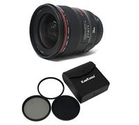 KamKorda Lens Filter Kit 77mm + EF 24mm f/1.4L II USM Camera Lens, Weather-Sealed Construction, Ring-Type Ultrasonic Motor AF System, Floating Internal Focusing Mechanism + 2 Year Warranty
