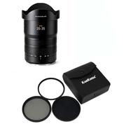 KamKorda Lens Filter Kit 77mm + Hasselblad XCD 20-35mm f/3.2-4.5 E Camera Lens, Medium Format, 16-27mm (Full-Frame Equivalent), Ultra-Wide-Angle Zoom + 2 Year Warranty