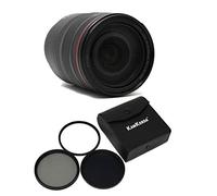 KamKorda Lens Filter Kit 77mm + RF 24-105mm F4L IS USM Camera Lens, RF-Mount Lens/Full-Frame Format, Nano USM AF System, Customizable Control Ring, Optical Image Stabilizer + 2 Year Warranty