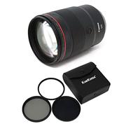 KamKorda Lens Filter Kit 82mm + RF 135mm f/1.8L IS USM Camera Lens, RF-Mount Lens/Full-Frame Format, Nano USM AF System, Optical Image Stabilizer + 2 Year Warranty