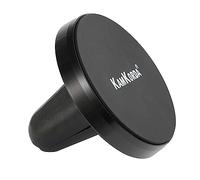 KamKorda Magnetic Car Phone Holder, Air Vent Phone Mount for Car, Universal Smartphone Holder Hands-Free, Strong Magnet Mobile Stand for iPhone & Samsung - Black