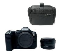 KamKorda Pro Bag with R6 Mark III Mirrorless Camera and Mount Adapter with 32.5MP Full-Frame CMOS Sensor and 7K 60p 12-Bit Internal RAW Light Video 2 Year Warranty