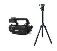 KamKorda Tripod + XA75 Professional UHD 4K Camcorder with Dual-Pixel Autofocus, Mini-HDMI and 3G-SDI Outputs, 1" CMOS Sensor, DIG!C DV 6 Processor, Up to UHD 4K30 Video Recording + 2 Year Warranty