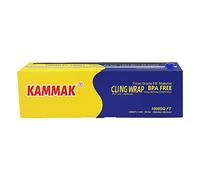 KAMMAK Quick Cut Plastic Wrap with Cutter,Refillable Food Cling Wrap Dispenser 12" Stretch Film(12IN*1000SQ FT)