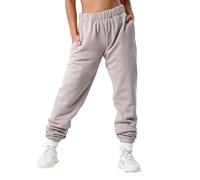 Kamo Fitness CozyTec High-Waisted Sweatpants for Women Baggy: Comfy Lounge Pants with Pockets Crafted from Soft Thick Fleece, Porpoise, XS