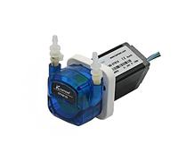 Kamoer KPHM100-STB10 Small Life high-Precision Low Flow peristaltic Pump 24V Stepper Motor Long Service Liquid dosing Pump 0~180ml/min with 3 mm ID ×5mm OD BPT Tube