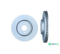 KAMOKA FRONT 2 X BRAKE DISC 103054 FOR MAZDA