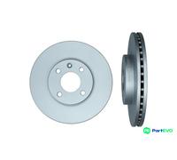 KAMOKA FRONT 2 X BRAKE DISC 103081 FOR CHEVROLET