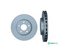 KAMOKA FRONT 2 X BRAKE DISC 103094 FOR MERCEDES-BENZ