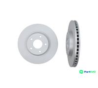 KAMOKA FRONT 2 X BRAKE DISC 1031047 FOR NISSAN